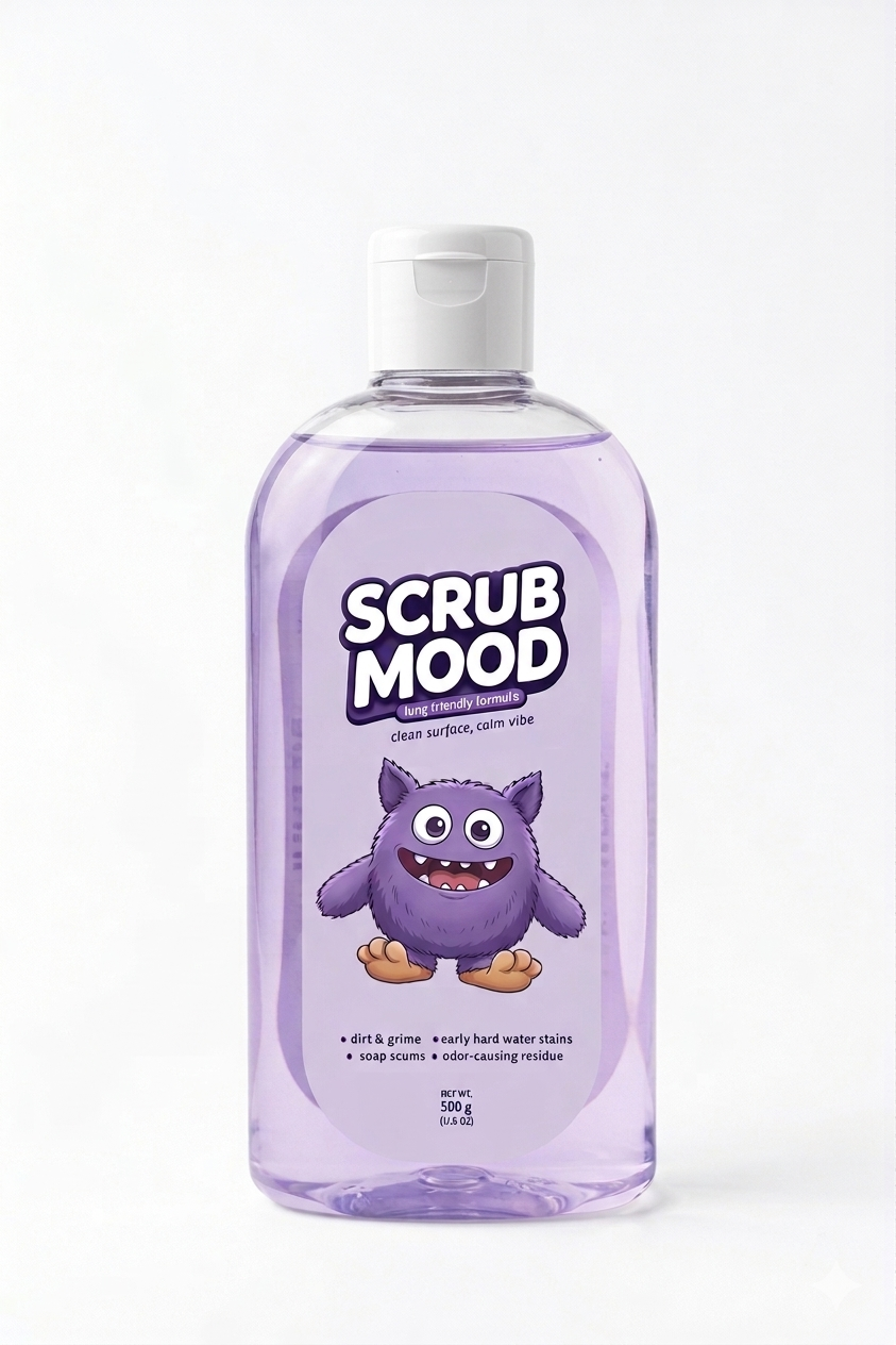 Scrub Mood Cleaning Gel (Removes Tough Stains Fast)